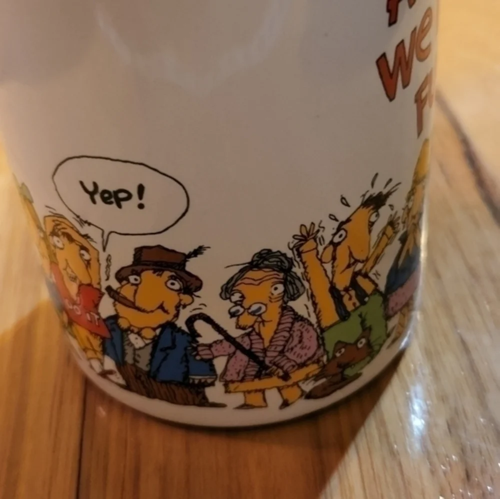 Are We Having Fun‎ Yet Coffee Mug 1987 American Greetings Designer Coll. Cup